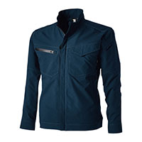 【一部即納】4616 エコハイブリッドダブルクロスジャケット TS DESIGN 裏綿 ストレッチ SR加工 防汚 軽量 UVカット マット感 細身 形態安定 2層構造糸 ユニセックス 作業服 作業着