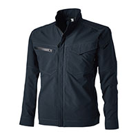 【一部即納】4616 エコハイブリッドダブルクロスジャケット TS DESIGN 裏綿 ストレッチ SR加工 防汚 軽量 UVカット マット感 細身 形態安定 2層構造糸 ユニセックス 作業服 作業着