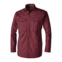 3605 ハイブリッドコットンライトシャツ TS DESIGN 軽量 ストレッチ 吸汗速乾 作業服 作業着