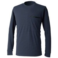 50351 DRYドッツロングスリーブTシャツ TSDESIGN ティーエス 接触冷感 高通気 消臭 UVカット 作業着 作業服