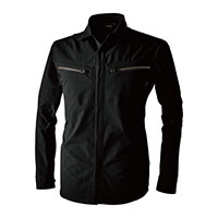 5605 TS エコダブルライトクロスロングスリーブシャツ  TS DESIGN 長袖 シャツ 軽量 ストレッチ 帯電防止 JIST8118 防汚 作業着 作業服