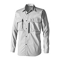 5805 TCN ライトクロス シャツ TSDESIGN ティーエス 長袖 ストレッチ 帯電防止 吸汗速乾 リサイクル素材 作業着 作業服