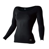 80152 スペースシールドレディースロングスリーブシャツ TS DESIGN コンプレッション 吸汗速乾 UVカット 帯電防止 消臭 断熱 インナー 長袖 女性 作業服 作業着