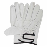 【即納】850 牛クレスト革 手首ベルト ユニワールド 牛皮手 クレスト 作業着 作業服