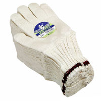 【即納】8500 純綿カフス5本編 約780g ユニワールド 軍手 純綿 作業着 作業服