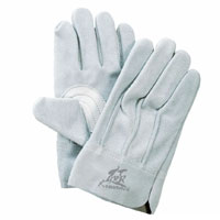 【即納】KS451 極 牛本革 背縫い 吟当付 ユニワールド 牛皮手 背縫 作業着 作業服