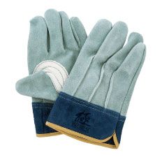 【即納】 KS454 指先の極 オイル牛本革 背縫い 吟当付 ユニワールド 牛皮手 オイル 背縫 作業着 作業服