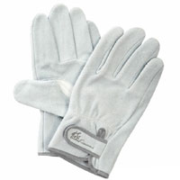 【即納】KS851 極 牛本革 手首ベルト 吟当付 ユニワールド 牛床皮 マジック 作業着 作業服