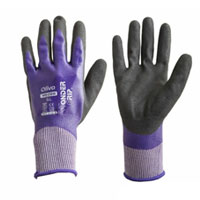 【即納】WG518W ワンダーグリップ オリバ ユニワールド 背抜き オールコート ニトリル 手袋 作業着 作業服