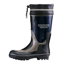 セフティ長靴 85704 XEBEC ジーベック 鋼製先芯 作業服 作業着