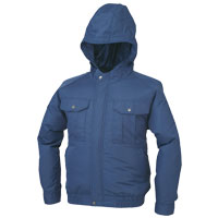 空調服 長袖ブルゾン(フード付き) ku90810 XEBEC ジーベック 透湿性 紫外線カット UPF50+ 撥水